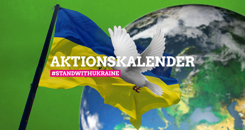 Aktionskalender - Solidarität mit der Ukraine