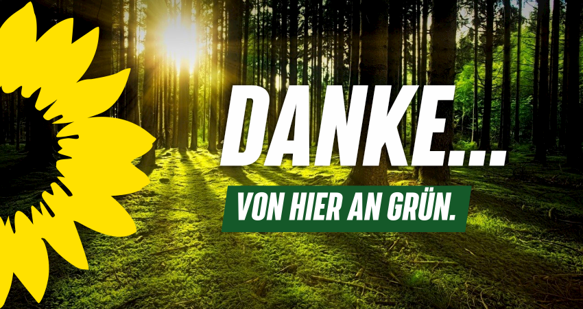 Danke - Von hier an Grün