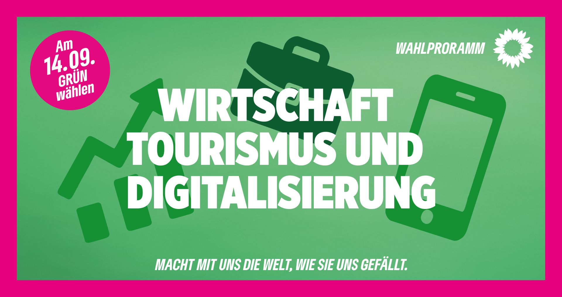 Wirtschaft, Tourismus und Digitalisierung